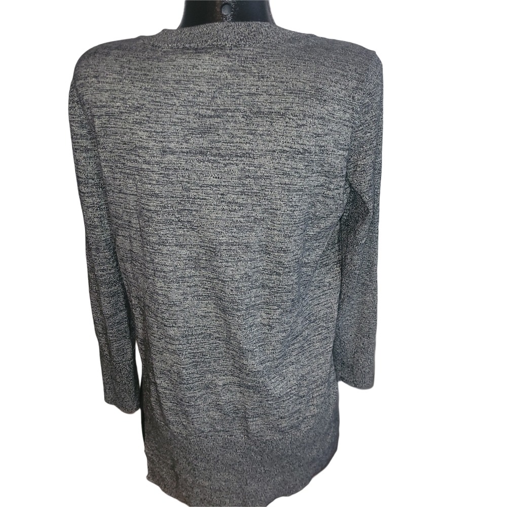 Banana Republic Grey Cashmere Blend V Neck Light Sweater S - Picture 5 of 6
